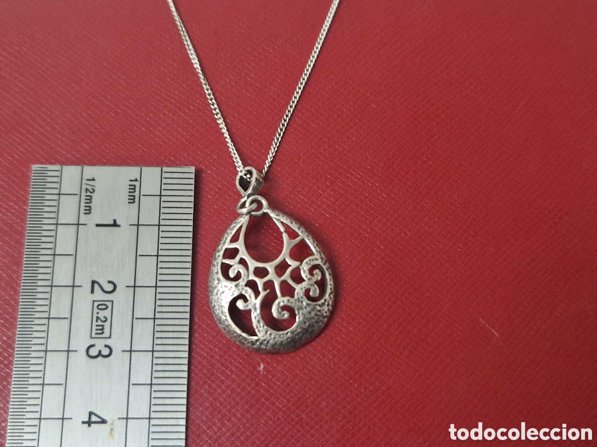 Joyeria: CADENA Y COLGANTE EN PLATA DE LEY - Foto 3