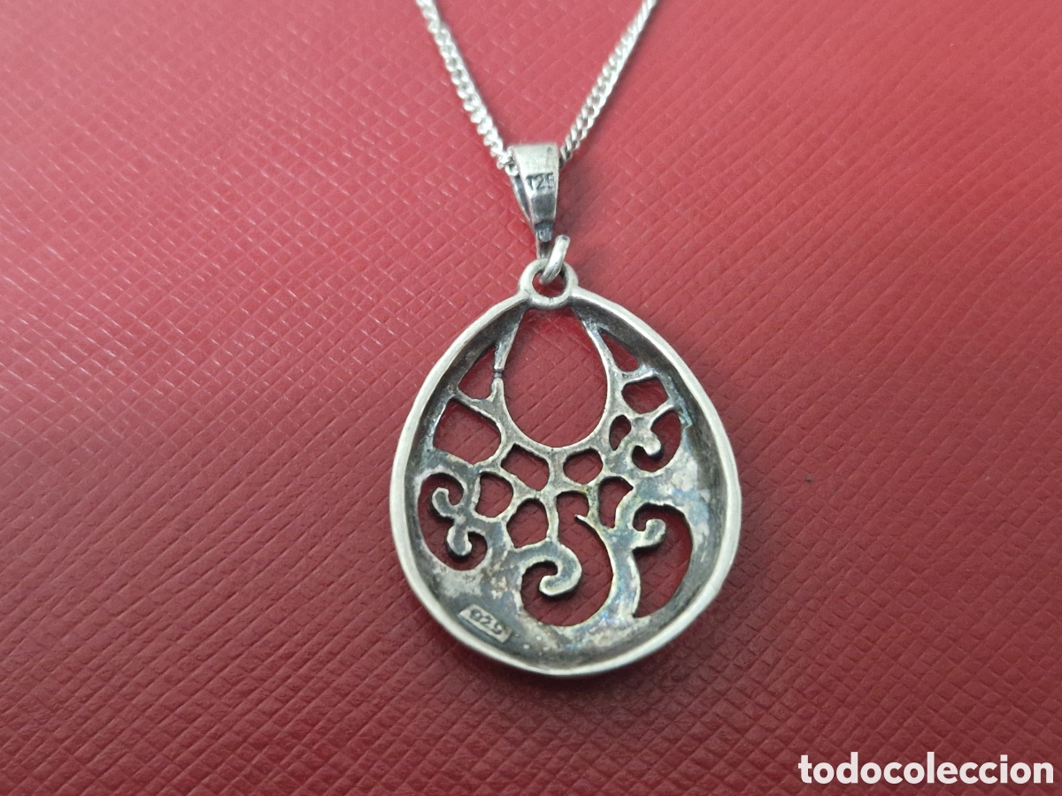 Joyeria: CADENA Y COLGANTE EN PLATA DE LEY - Foto 4