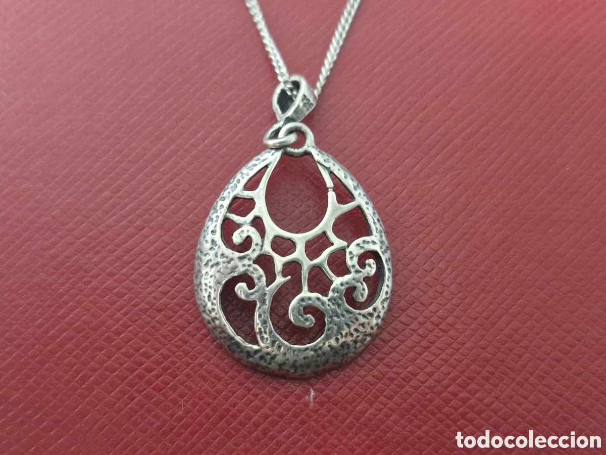 Joyeria: CADENA Y COLGANTE EN PLATA DE LEY - Foto 1