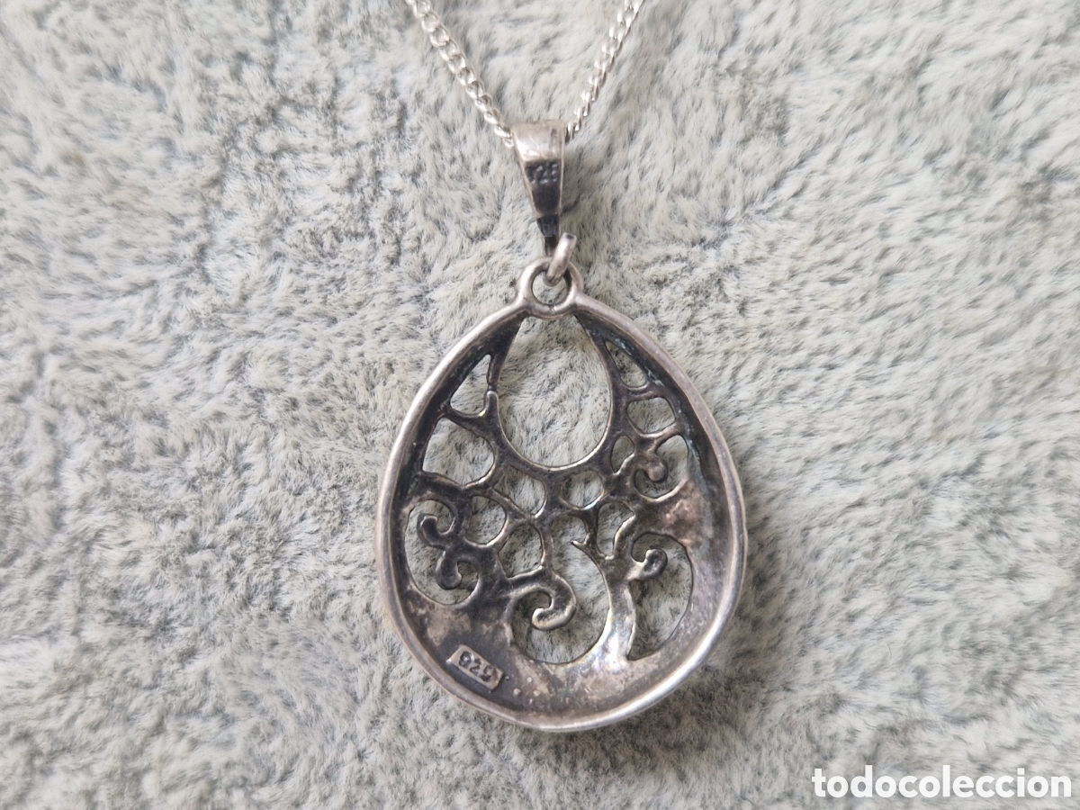 Joyeria: CADENA Y COLGANTE EN PLATA DE LEY - Foto 2