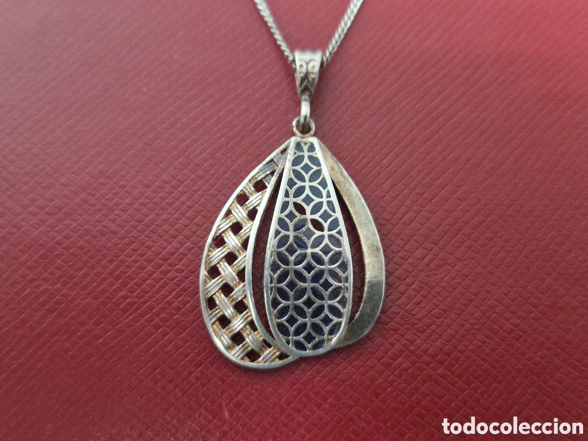Joyeria: COLGANTE Y CADENA EN PLATA DE LEY - Foto 2