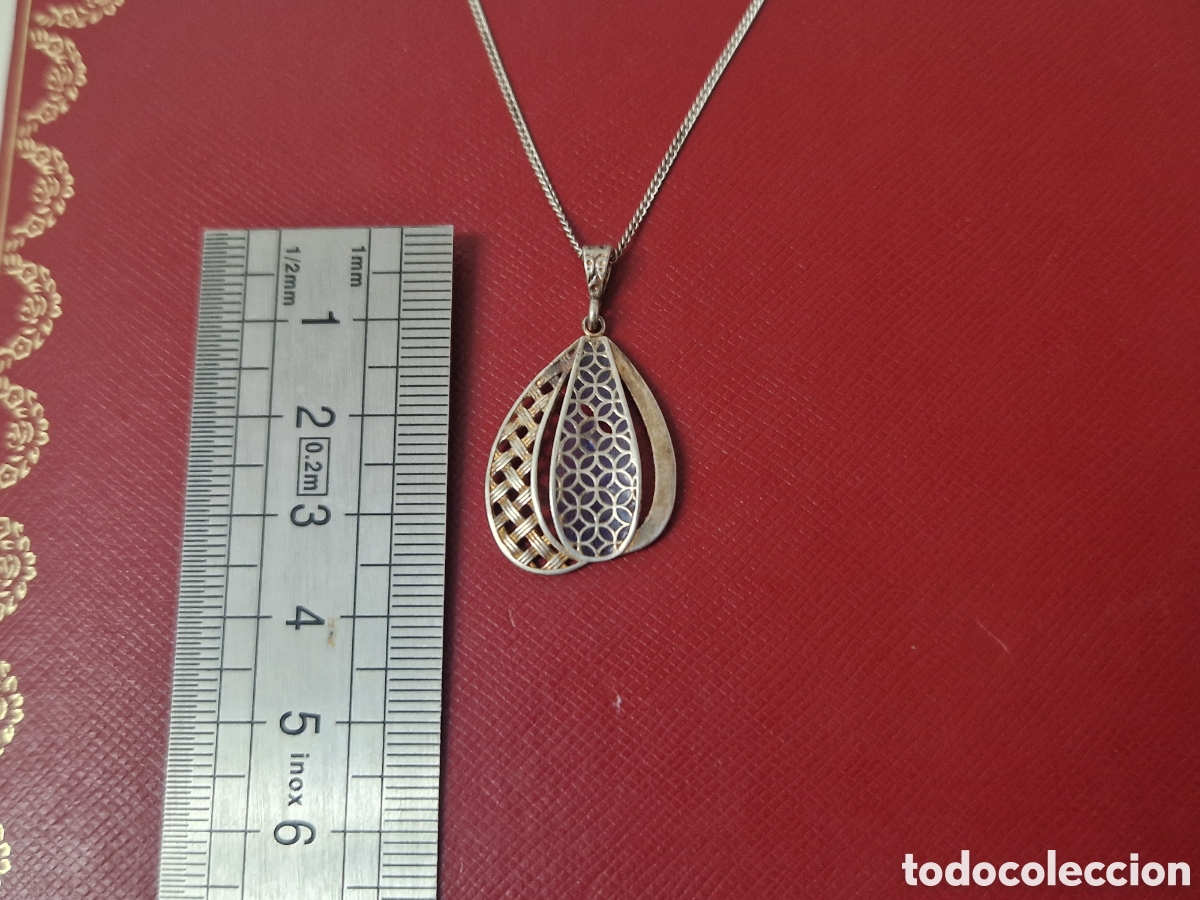 Joyeria: COLGANTE Y CADENA EN PLATA DE LEY - Foto 3