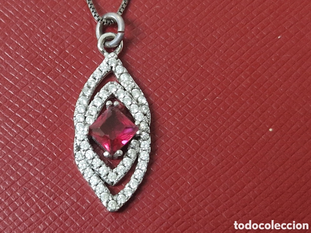 Joyeria: COLGANTE Y CADEMA EN PLATA DE LEY - Foto 1