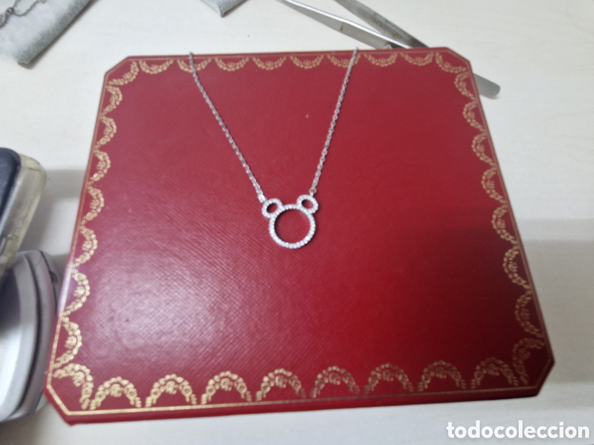 Joyeria: COLGANTE Y CADENA PLATA RODIADA Y CIRCONITAS - Foto 5