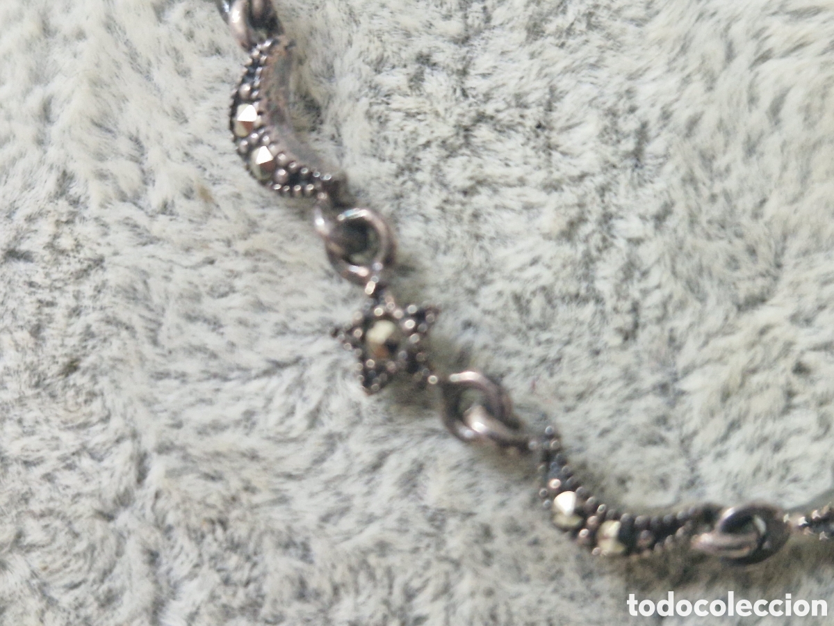 Joyeria: CADENA DE PLATA Y MARCASITAS EN DIFERENTES FORMAS PLATA - Foto 6