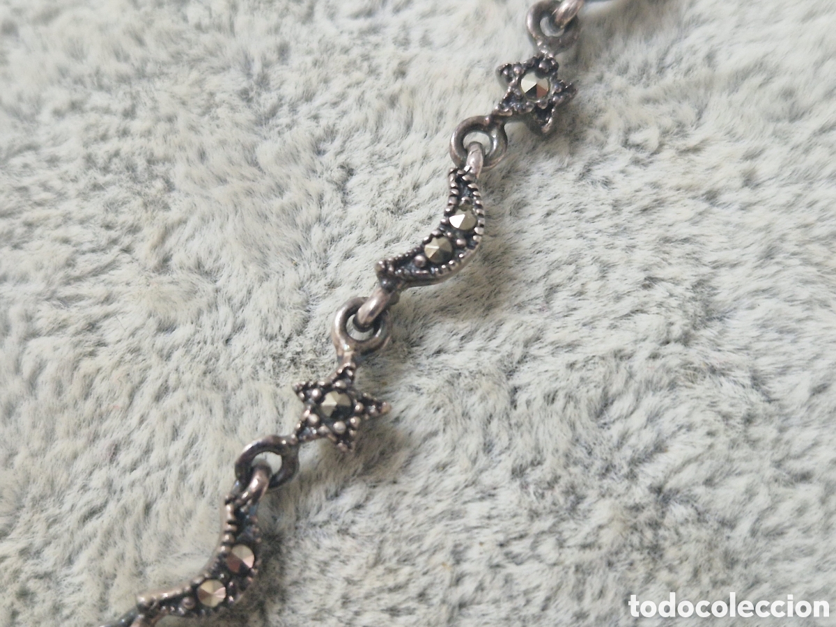 Joyeria: CADENA DE PLATA Y MARCASITAS EN DIFERENTES FORMAS PLATA - Foto 7