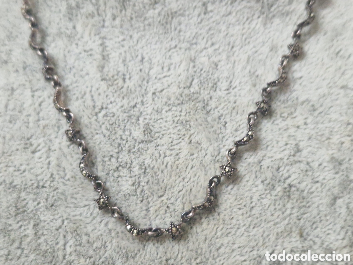 Joyeria: CADENA DE PLATA Y MARCASITAS EN DIFERENTES FORMAS PLATA - Foto 8