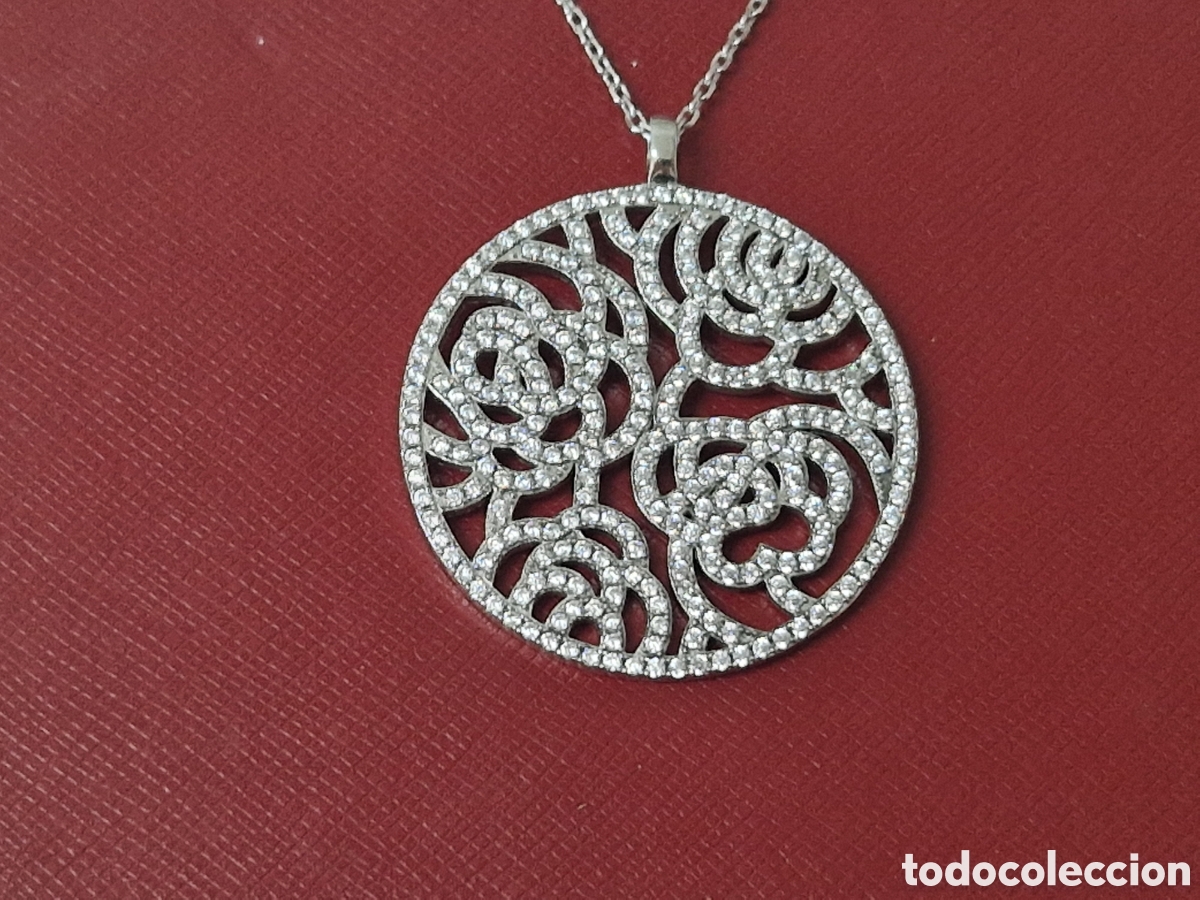 Joyeria: COLGANTE Y CADENA EN PLATA Y CIRCONITAS - Foto 2