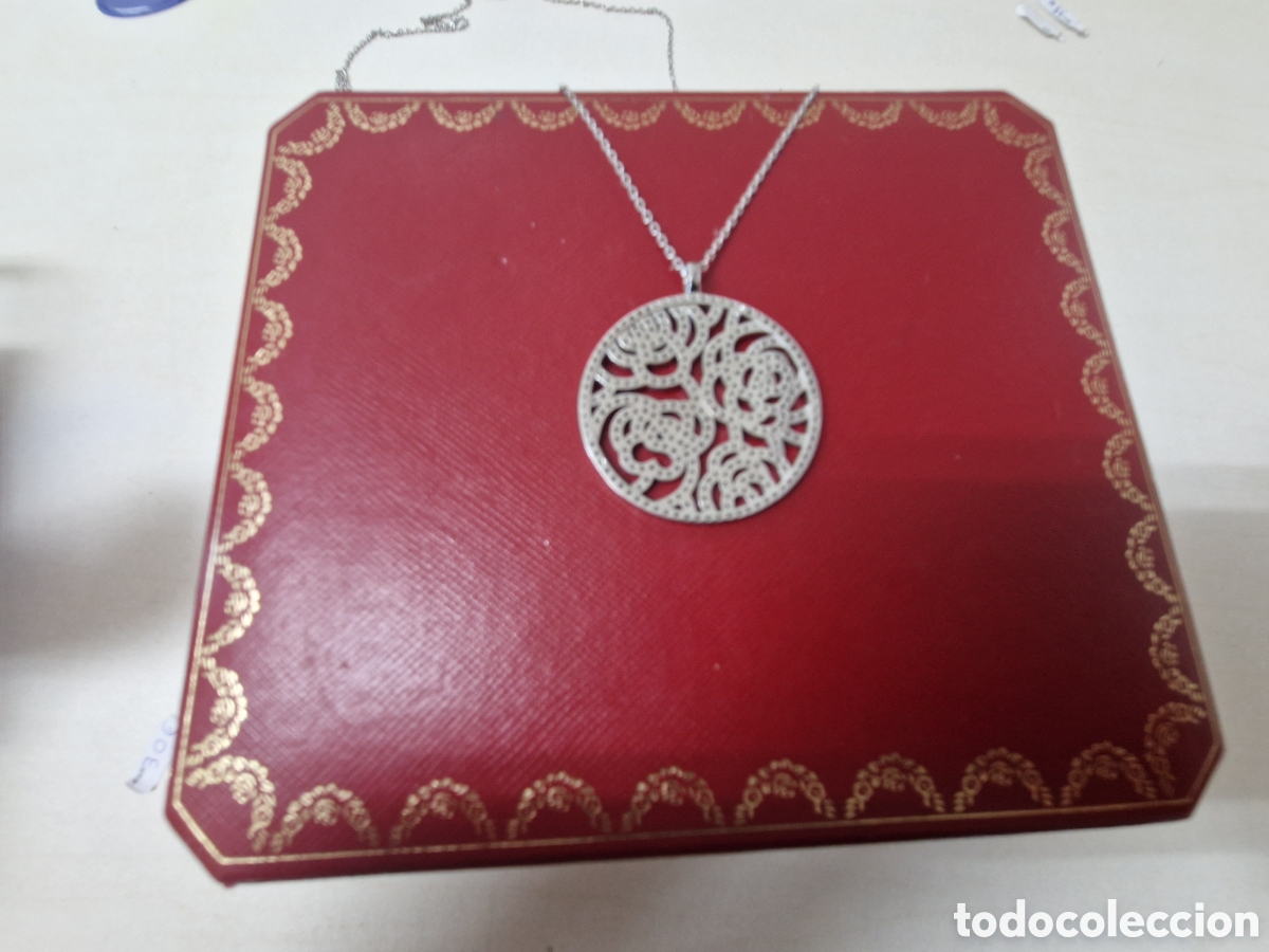 Joyeria: COLGANTE Y CADENA EN PLATA Y CIRCONITAS - Foto 5