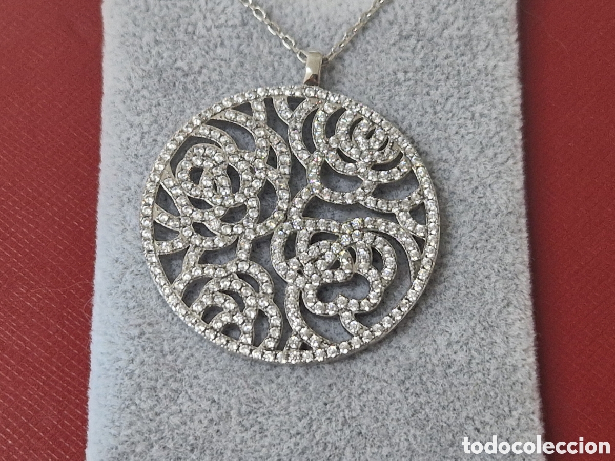 Joyeria: COLGANTE Y CADENA EN PLATA Y CIRCONITAS - Foto 6