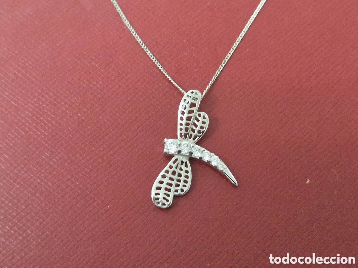 Joyeria: COLGANTE DE LIBELULA EN PLATA CON CADENA - Foto 3