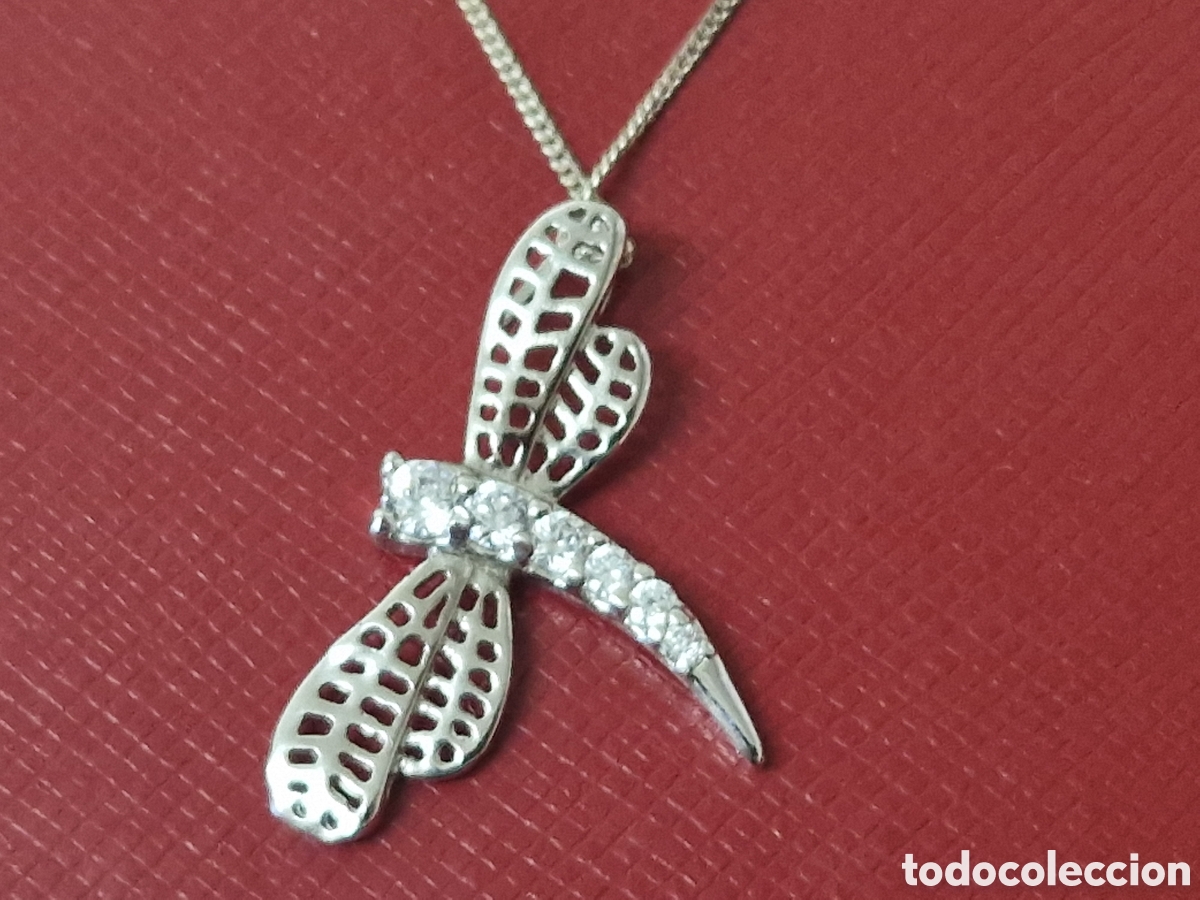 Joyeria: COLGANTE DE LIBELULA EN PLATA CON CADENA - Foto 5