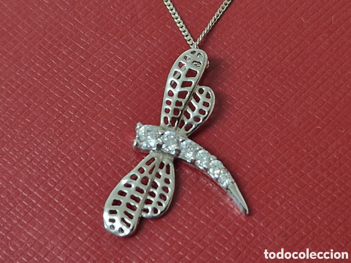 Joyeria: COLGANTE DE LIBELULA EN PLATA CON CADENA - Foto 6