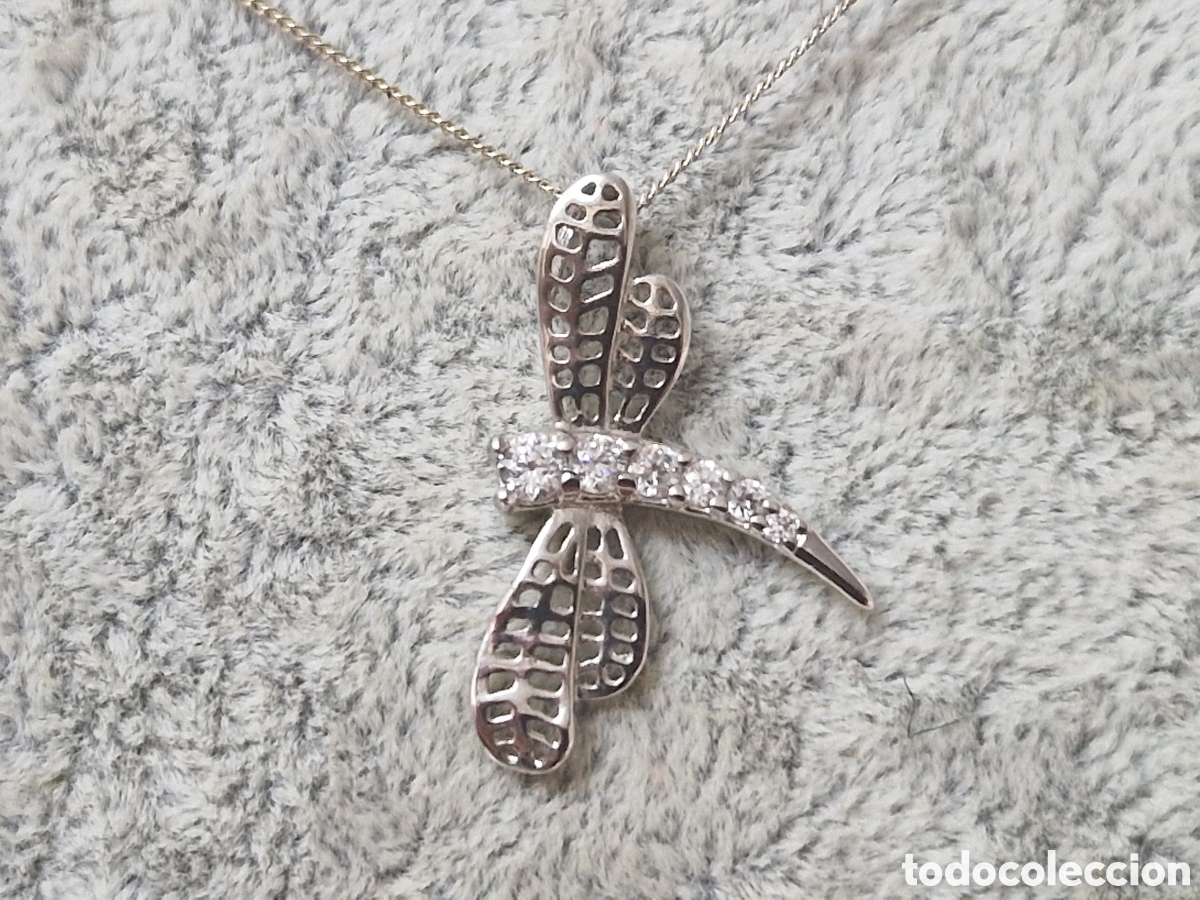 Joyeria: COLGANTE DE LIBELULA EN PLATA CON CADENA - Foto 9