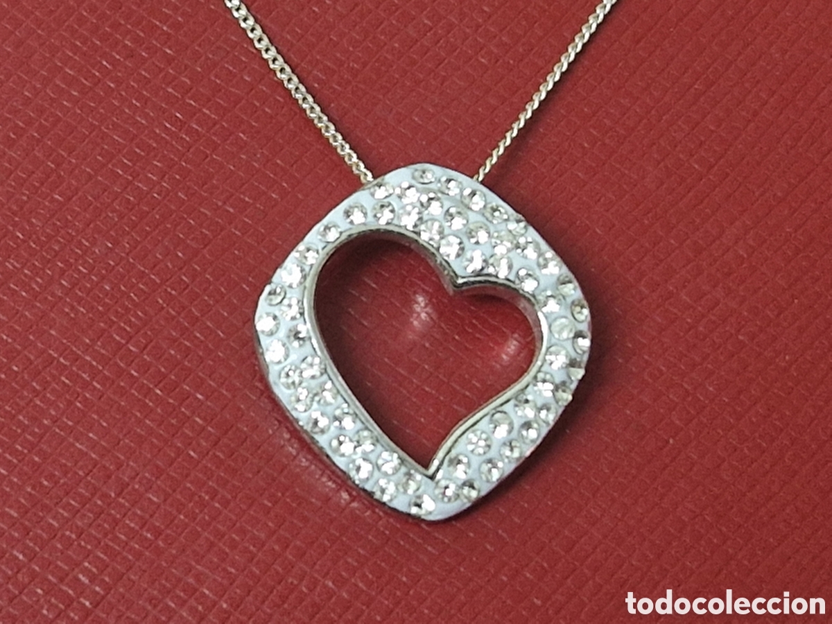 Joyeria: COLGANTE Y CADENA PLATA DE LEY Y CIRCONITAS - Foto 6