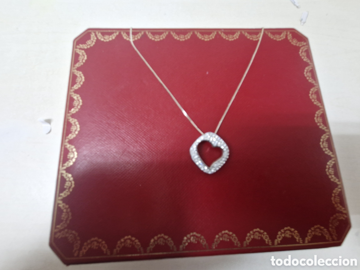 Joyeria: COLGANTE Y CADENA PLATA DE LEY Y CIRCONITAS - Foto 2