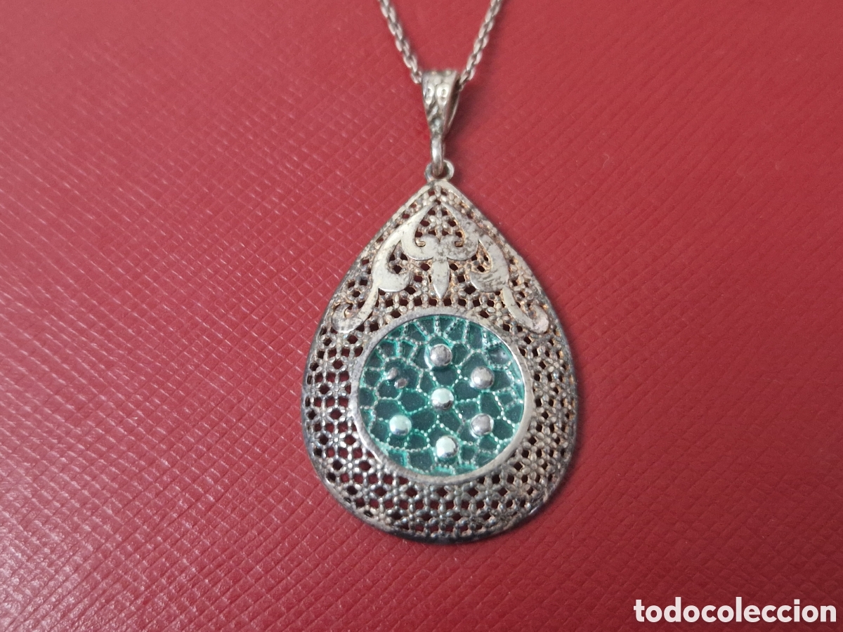 Joyeria: COLGANTE Y CADENA EN PLATA DE LEY - Foto 1