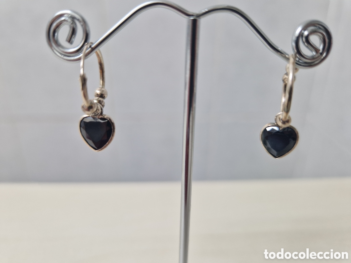 Joyeria: PENDIENTES PLATA Y CRISTAL NUEVOS - Foto 2