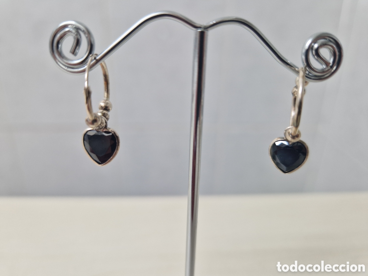 Joyeria: PENDIENTES PLATA Y CRISTAL NUEVOS - Foto 1