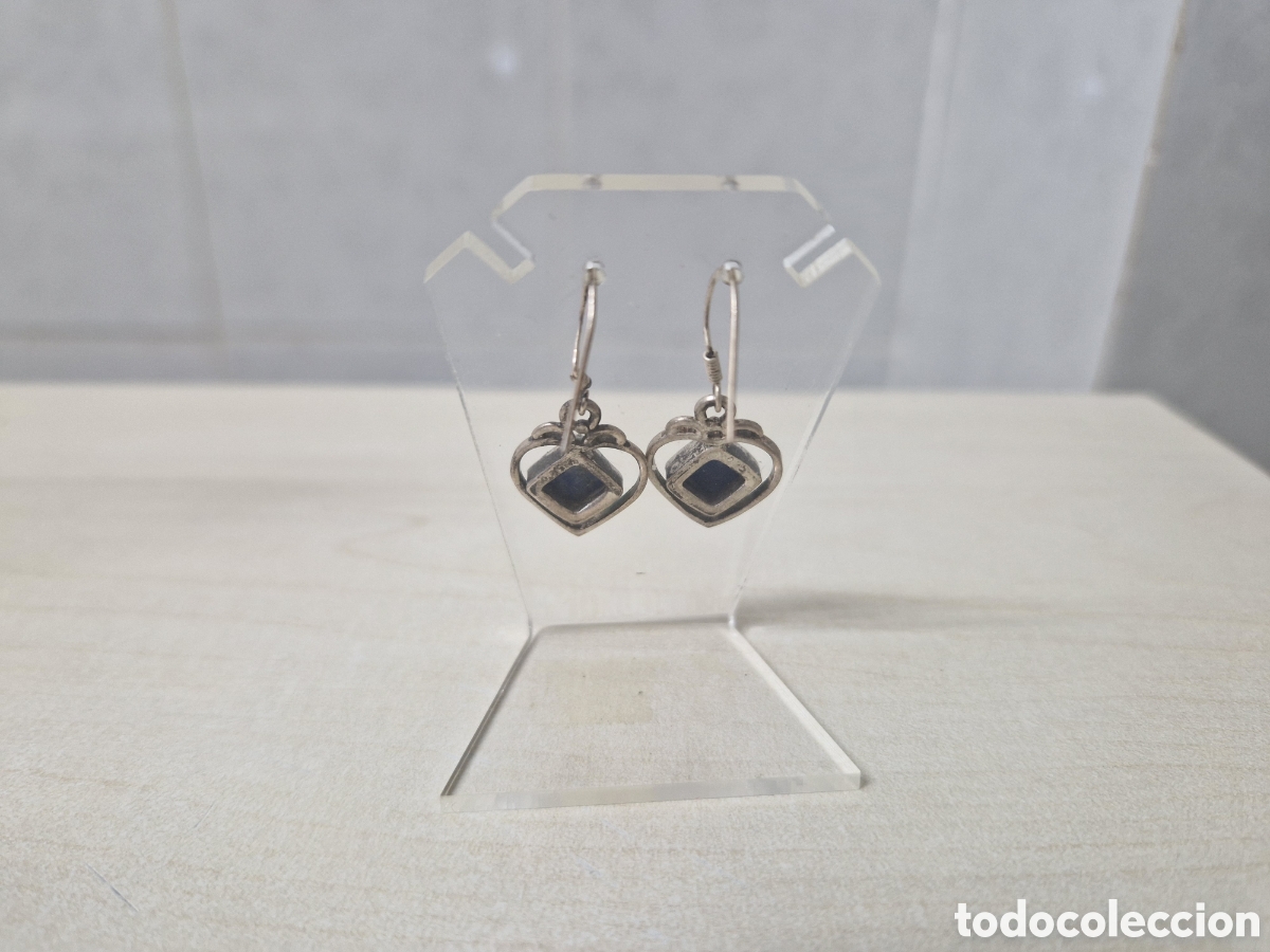 Joyeria: PENDIENTES PLATA Y LAPISZULI NUEVOS - Foto 4