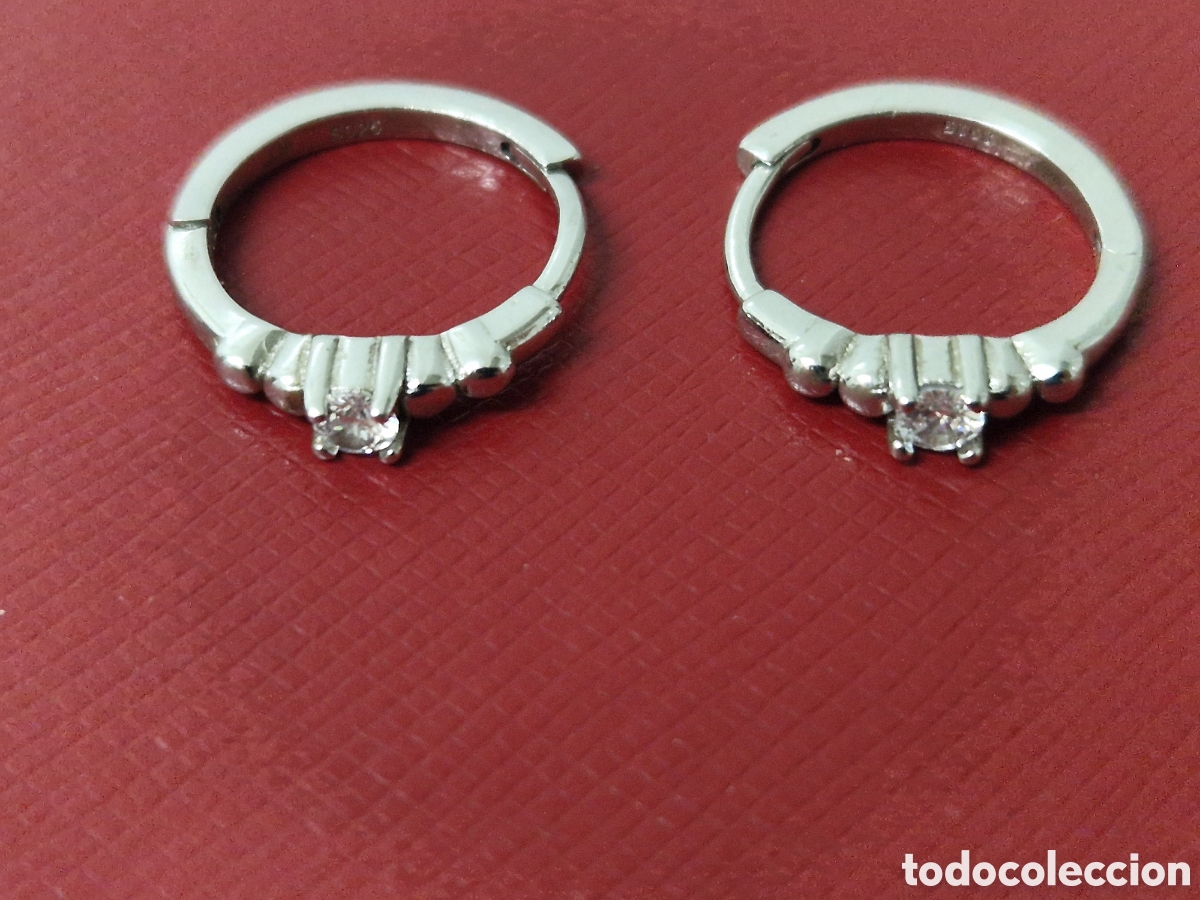 Joyeria: PENDIENTES PLATA Y CIRCONITAS NUEVOS - Foto 7