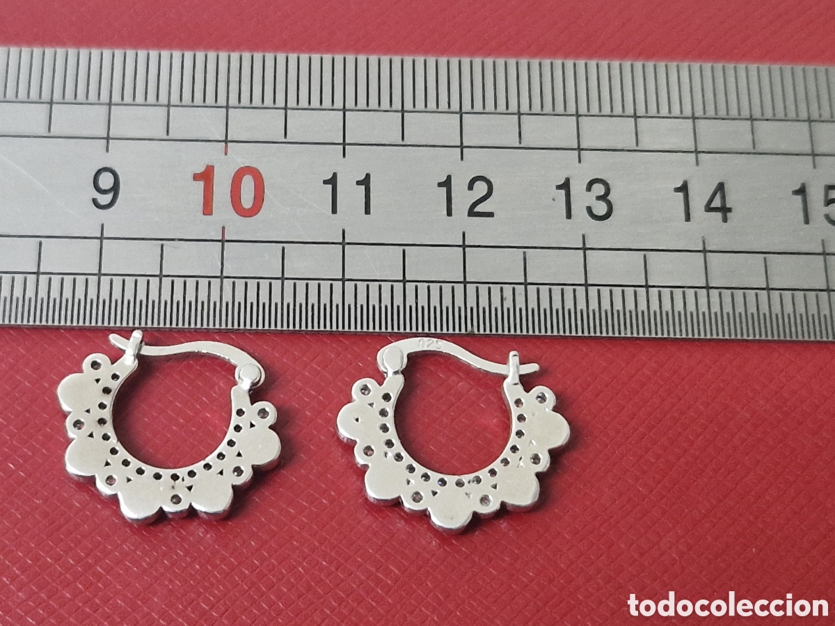 Joyeria: PENDIENTES DE PLATA CON PERLAS NUEVOS - Foto 3