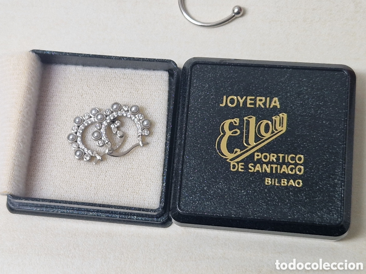 Joyeria: PENDIENTES DE PLATA CON PERLAS NUEVOS - Foto 6