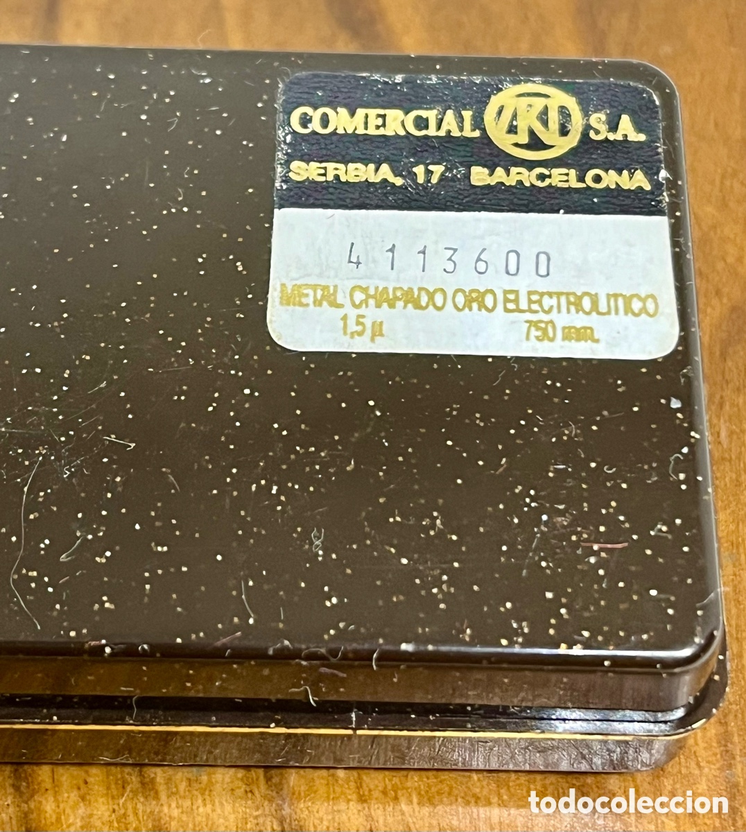 Joyeria: PISACORBATAS CHAPADO EN ORO VINTAGE - Foto 7