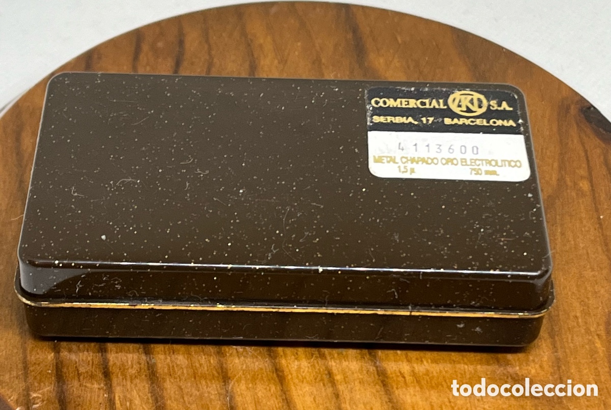 Joyeria: PISACORBATAS CHAPADO EN ORO VINTAGE - Foto 8