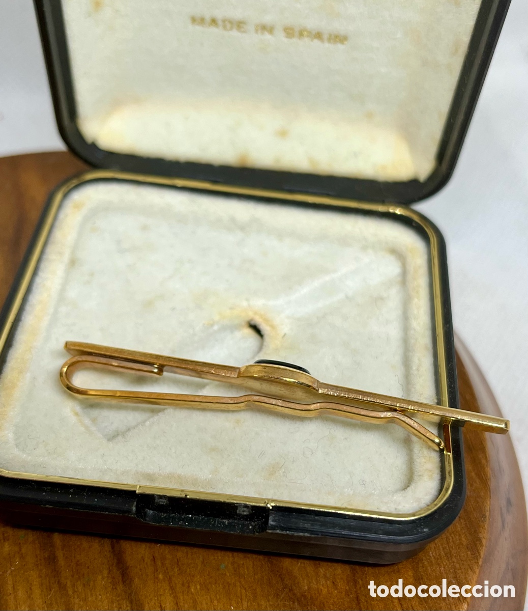 Joyeria: PISACORBATAS CHAPADO EN ORO VINTAGE - Foto 2