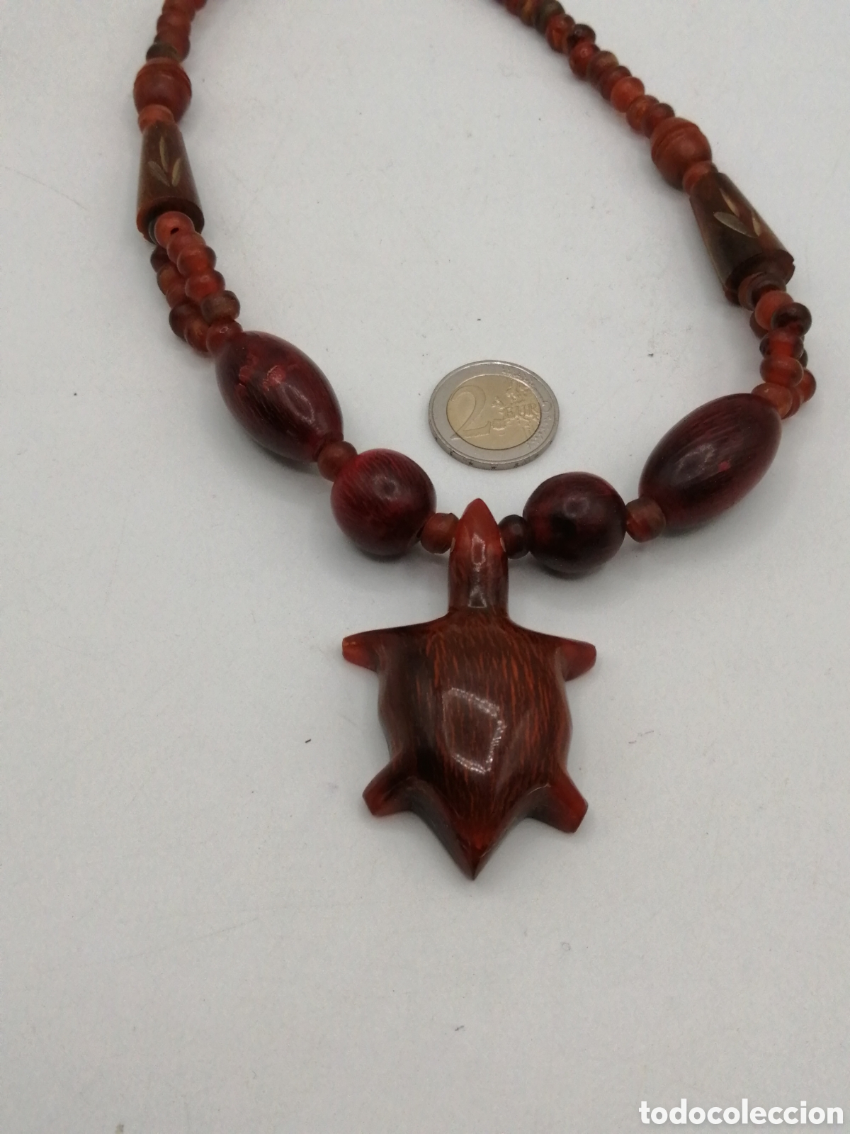 Joyeria: Collar baquelita. Cierre met&aacute;lico - Foto 4