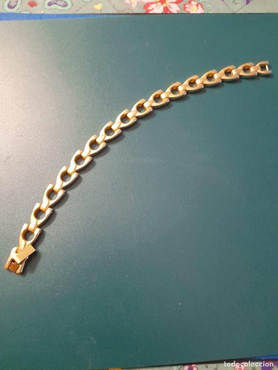 Joyeria: Pulsera dorada a&ntilde;os 80 - Foto 1