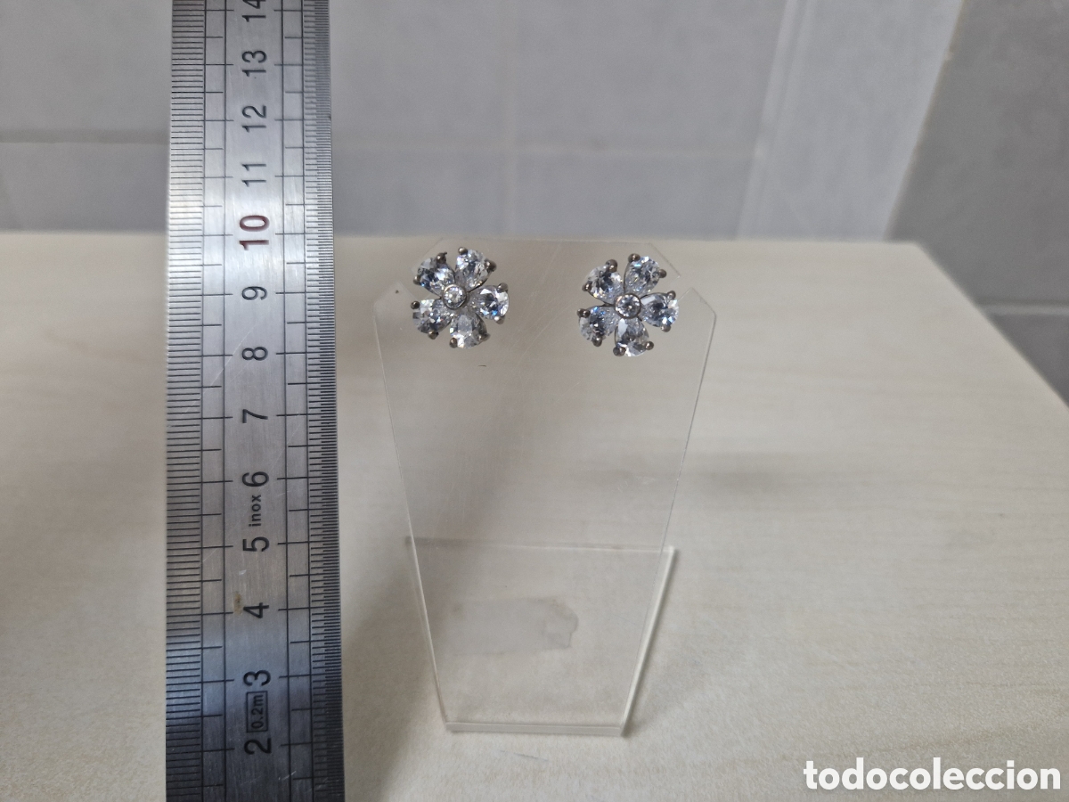 Joyeria: PENDIENTES DE CRISTAL Y PLATA NUEVOS - Foto 3