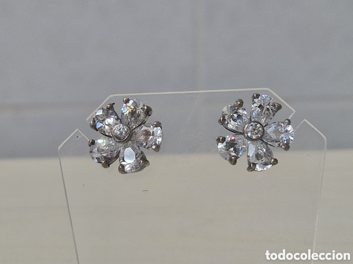 Joyeria: PENDIENTES DE CRISTAL Y PLATA NUEVOS - Foto 5