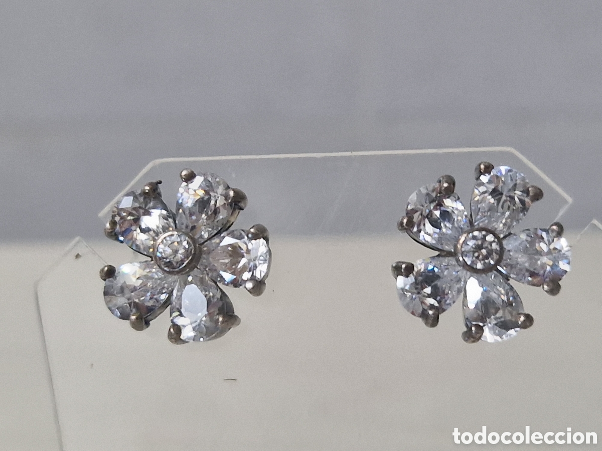 Joyeria: PENDIENTES DE CRISTAL Y PLATA NUEVOS - Foto 8