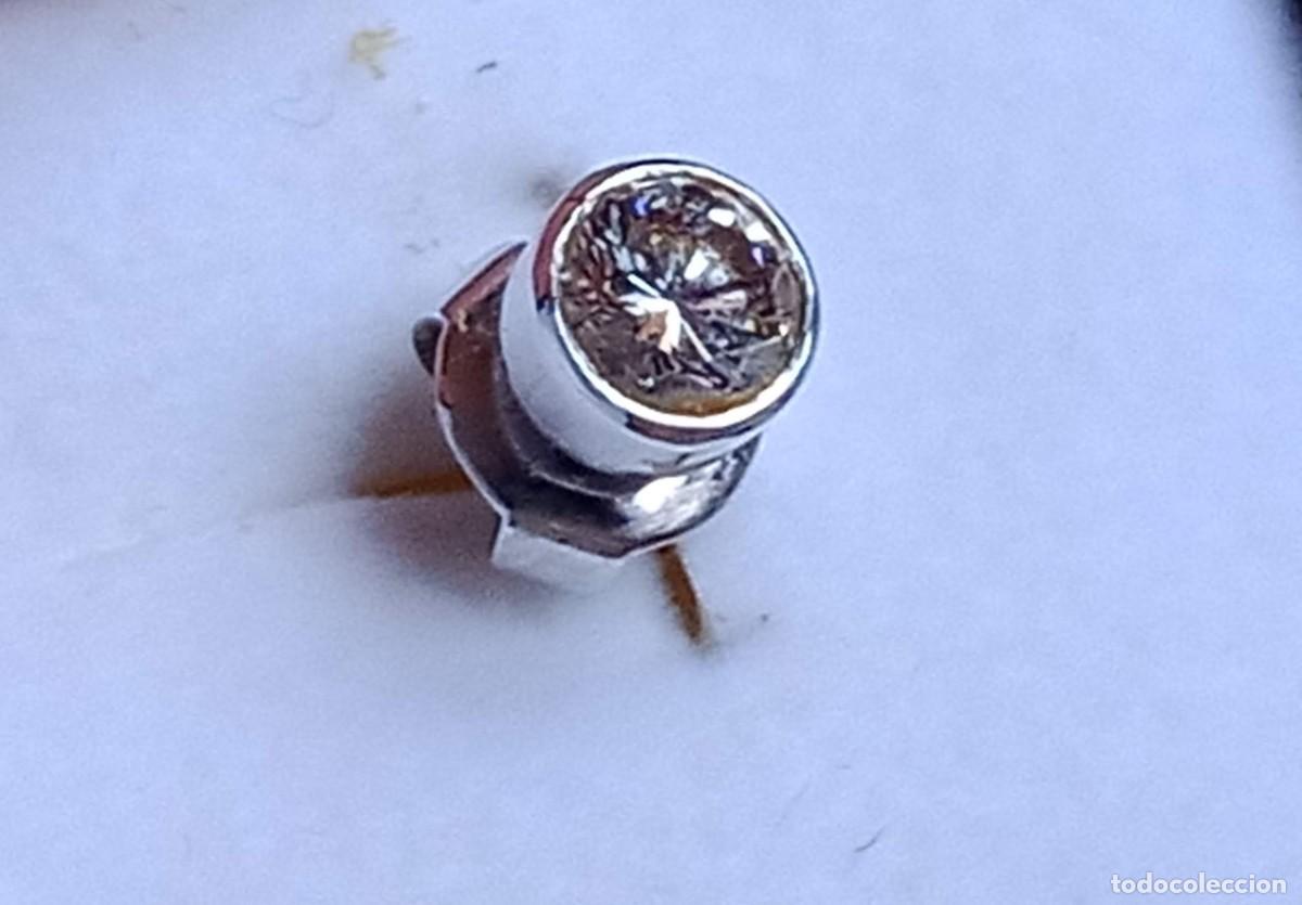 Joyeria: Pendientes de oro blanco con diamantes de 0,97 Ktes - Foto 5