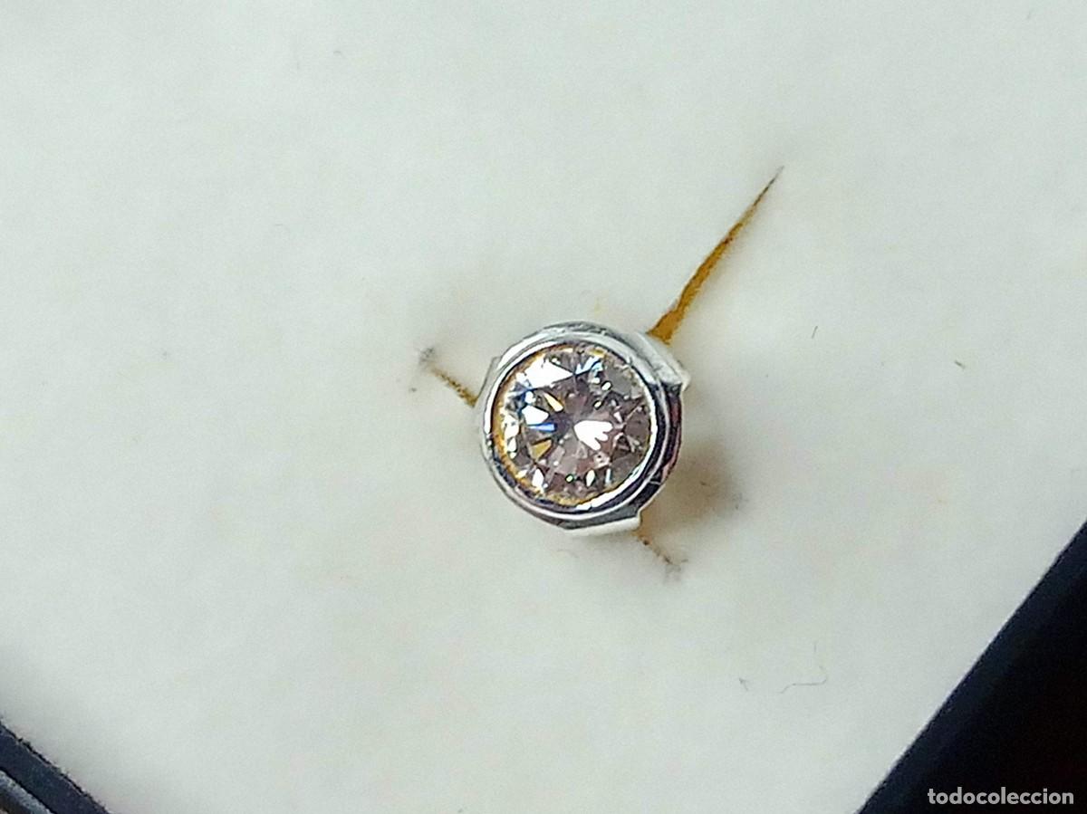 Joyeria: Pendientes de oro blanco con diamantes de 0,97 Ktes - Foto 8