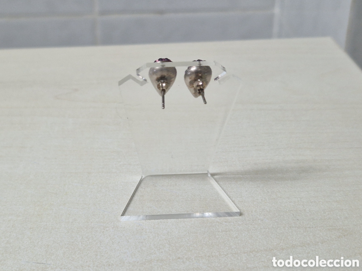 Joyeria: PENDIENTES EN PLATA Y PIEDRAS DE COLORES - Foto 4