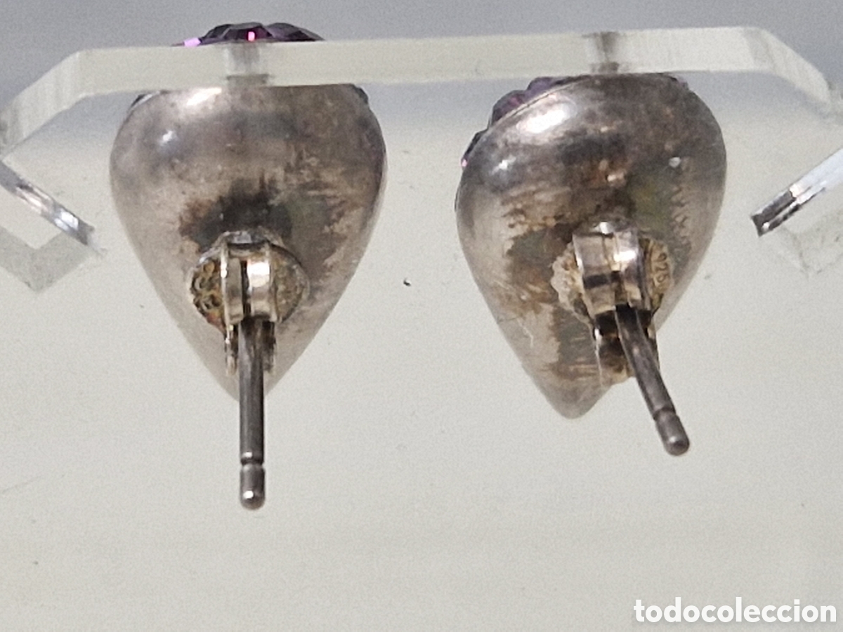 Joyeria: PENDIENTES EN PLATA Y PIEDRAS DE COLORES - Foto 5