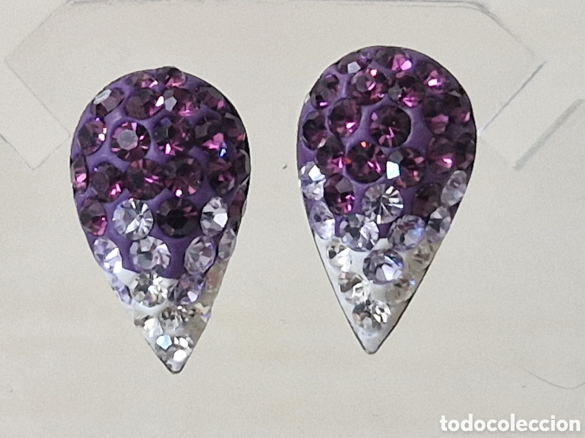 Joyeria: PENDIENTES EN PLATA Y PIEDRAS DE COLORES - Foto 6