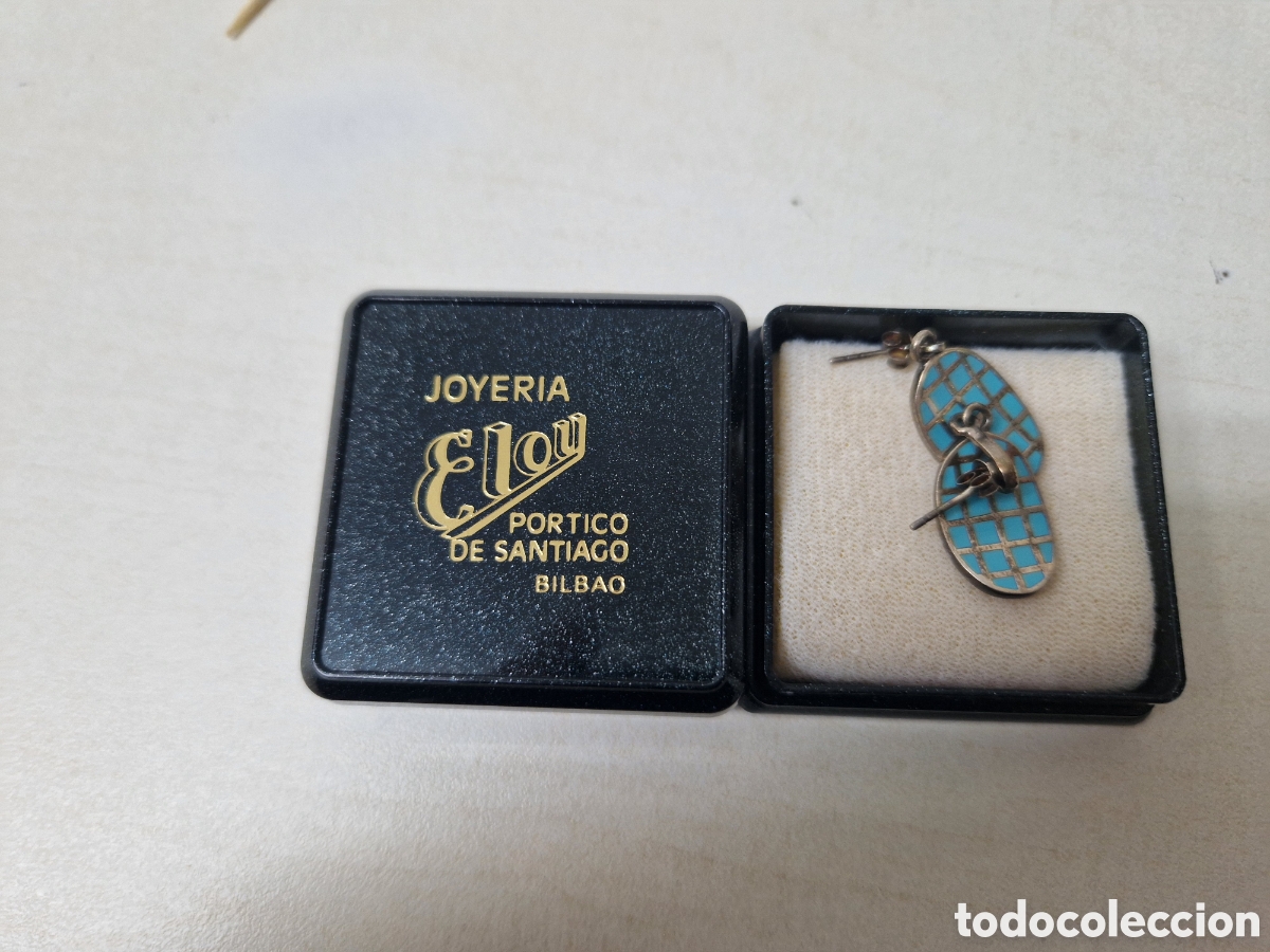 Joyeria: PENDIENTES PLATA Y TURQUESAS FORMA TORTUGA - Foto 3