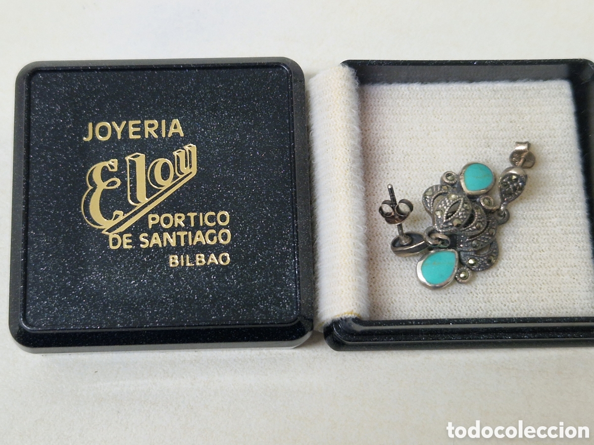 Joyeria: BONITOS PENDIENTES PLATA TURQUESAS NUEVOS - Foto 4