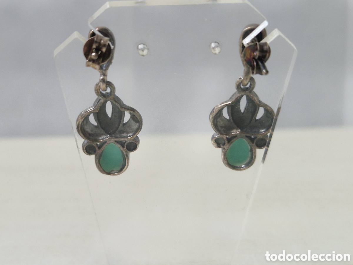 Joyeria: BONITOS PENDIENTES PLATA TURQUESAS NUEVOS - Foto 6