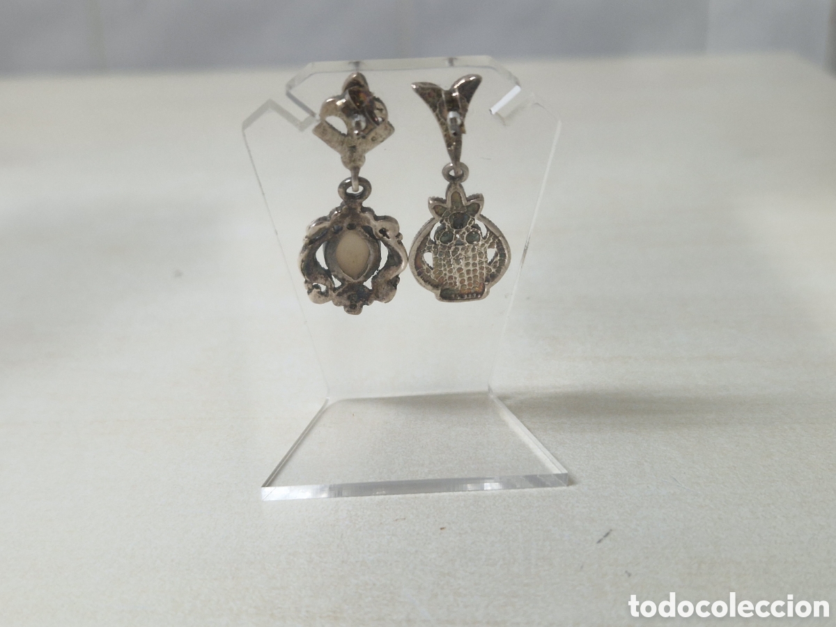 Joyeria: PENDIENTES EN PLATA Y NACAR NUEVOS - Foto 5