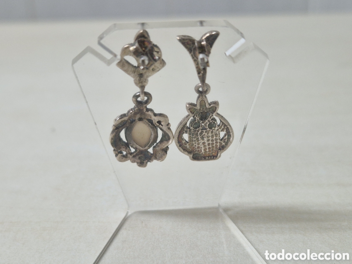 Joyeria: PENDIENTES EN PLATA Y NACAR NUEVOS - Foto 6