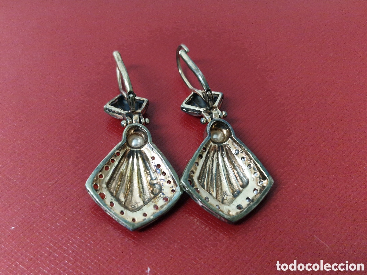 Joyeria: PRECIOSOS PENDIENTES PLATA CORAL Y PERLAS - Foto 4