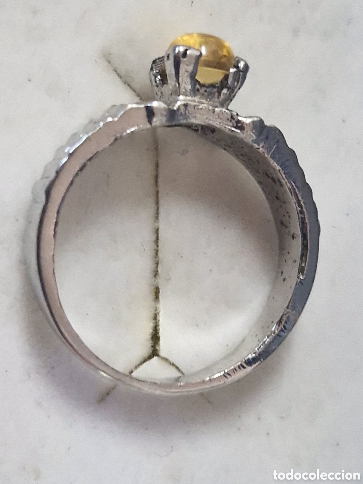 Joyeria: ANILLO DE PLATA Y CITRINO NATURAL NUEVO - Foto 5