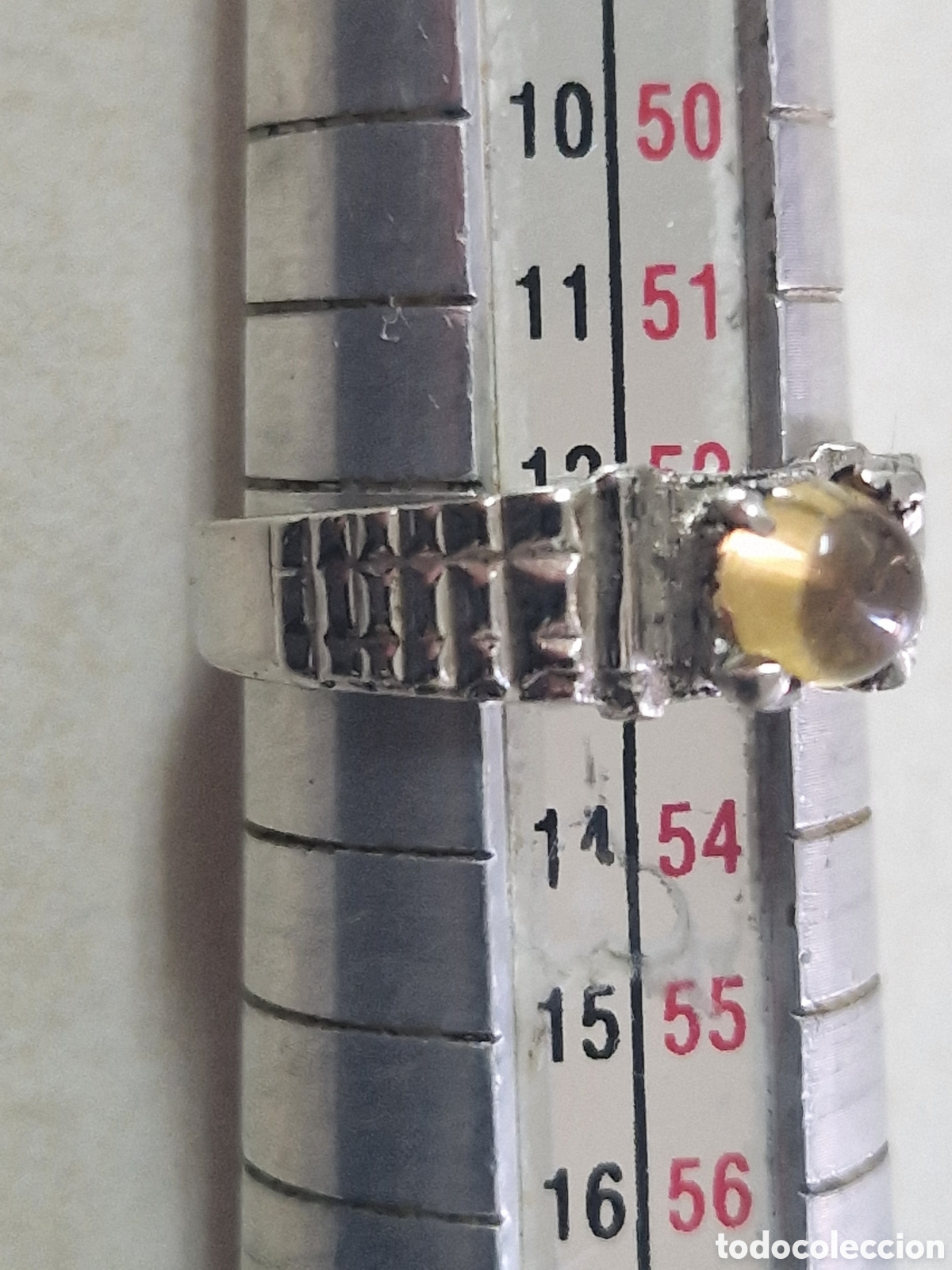 Joyeria: ANILLO DE PLATA Y CITRINO NATURAL NUEVO - Foto 7