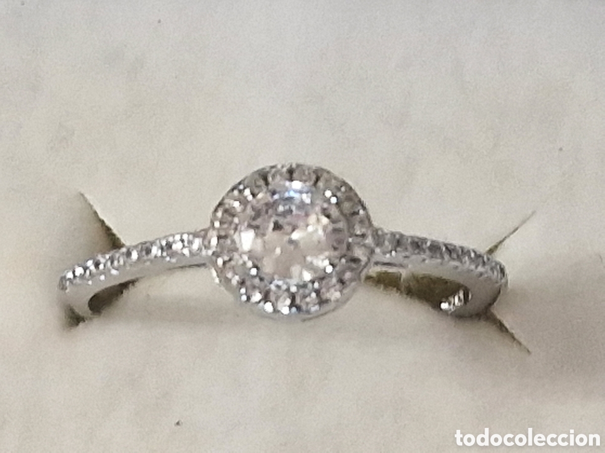 Joyeria: ANILLO DE PLATA RODIADA Y CIRCONITAS NUEV0 - Foto 3