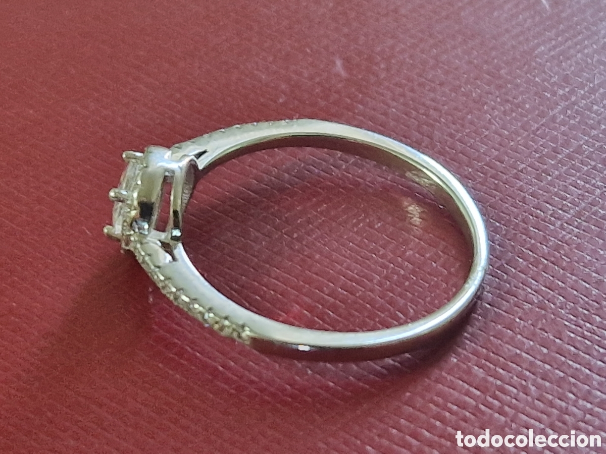 Joyeria: ANILLO DE PLATA RODIADA Y CIRCONITAS NUEV0 - Foto 6